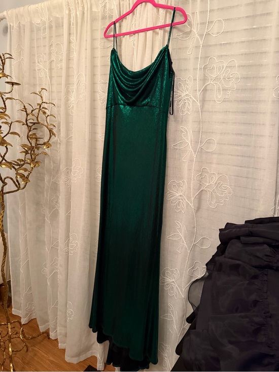 Tadashi Shoji Dresses & Skirts - Tadashi Shoji Emerald Green Cowl Neck Slip Dress